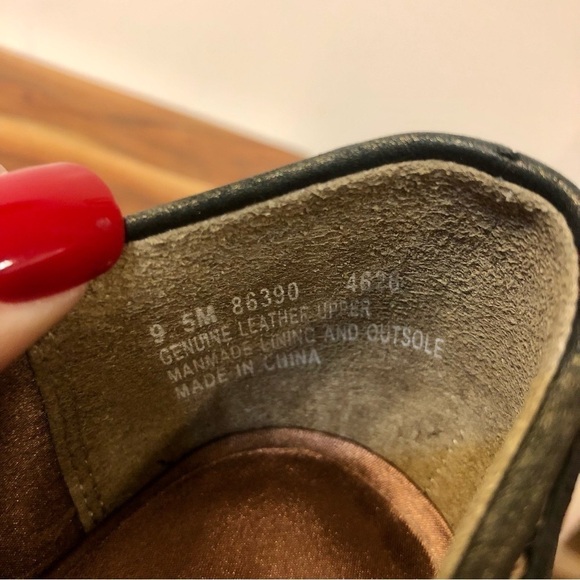 Timberland Metallic Bronze Peep Toe Wedge - Picture 9 of 10